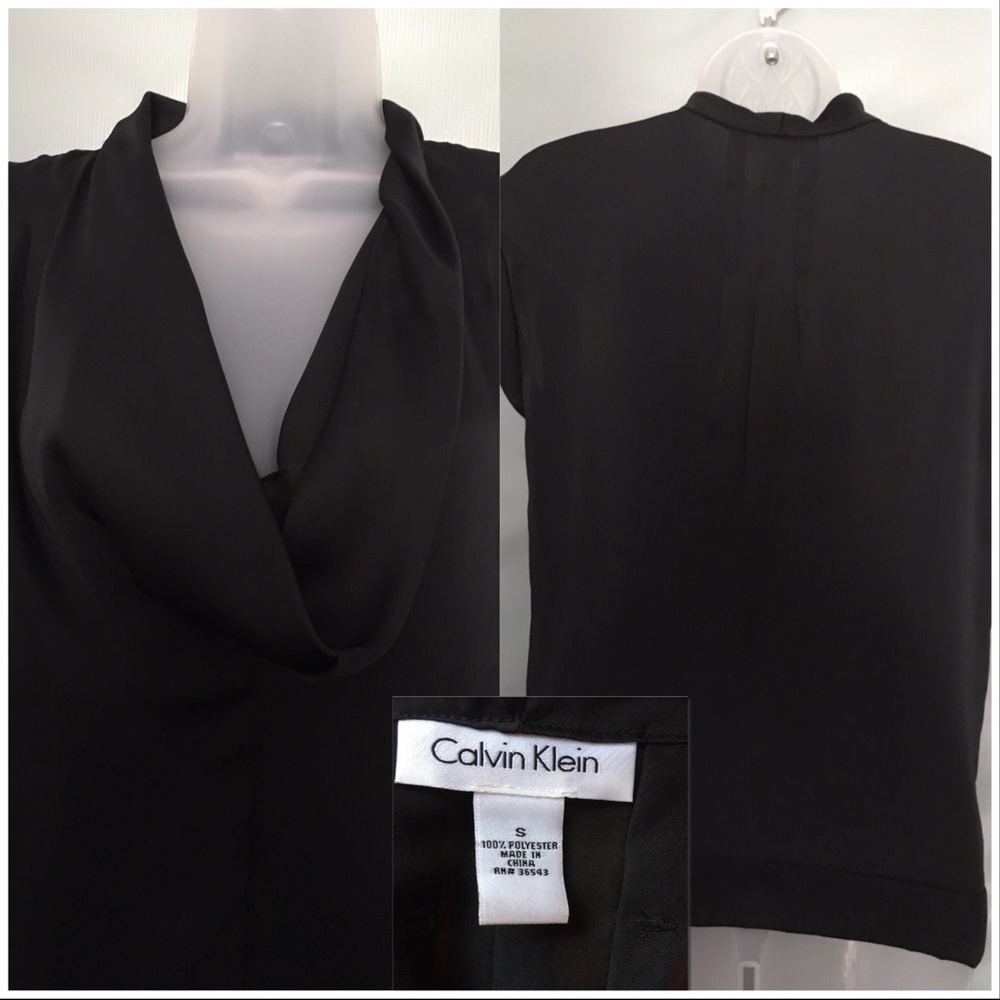 Calvin Klein, Very Nice blouse, black color